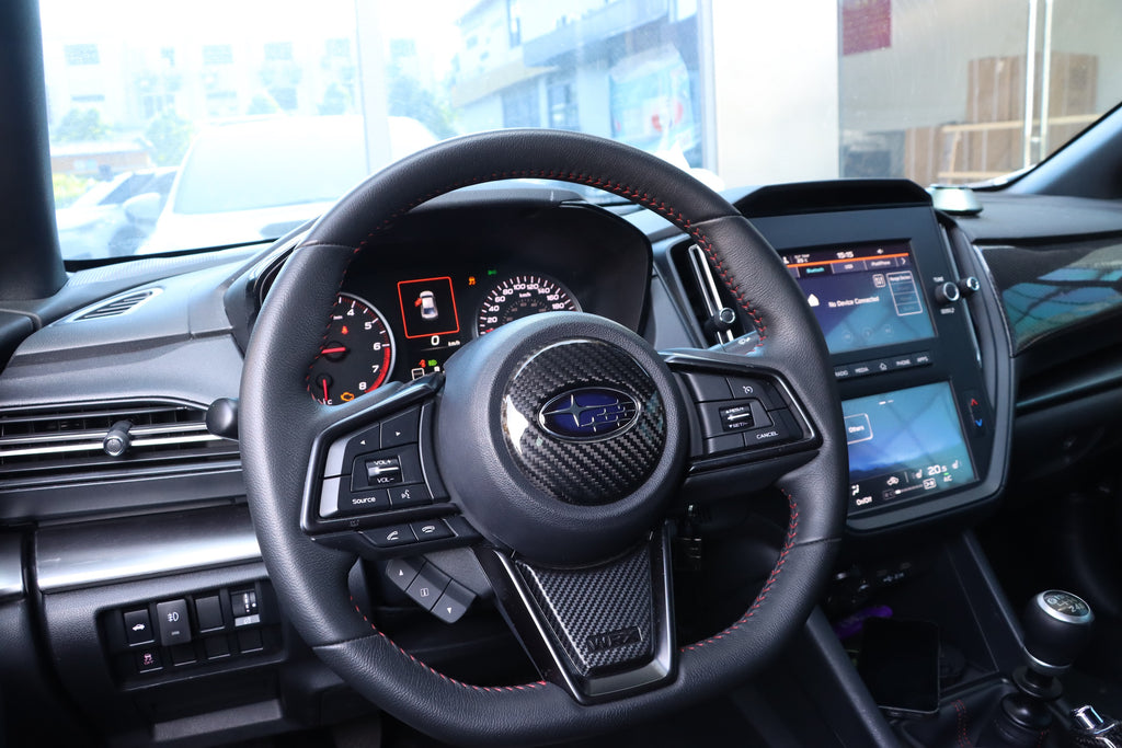 Carbon Fiber Steering Wheel Trim